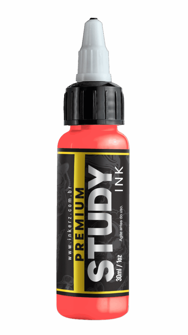 Tinta Study Ink 30ml Vermelho Goiaba