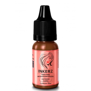 Tinta Para Micropigmentação Inkerz 10ml - Castanho Claro
