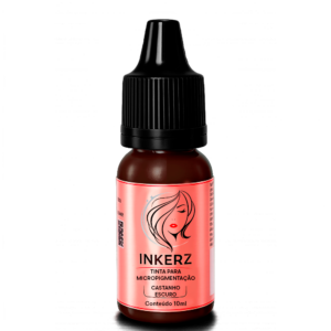 Tinta Para Micropigmentação Inkerz 10ml - Castanho Escuro