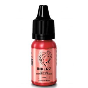 Tinta Para Micropigmentação Inkerz 10ml - Coral