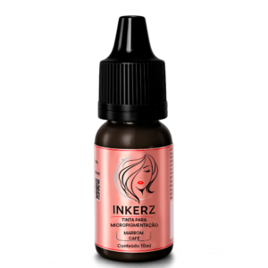 Tinta Para Micropigmentação Inkerz 10ml - MARROM CAFÉ