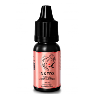 Tinta Para Micropigmentação Inkerz 10ml - Preto