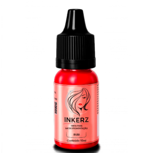 Tinta Para Micropigmentação Inkerz 10ml - Rubi
